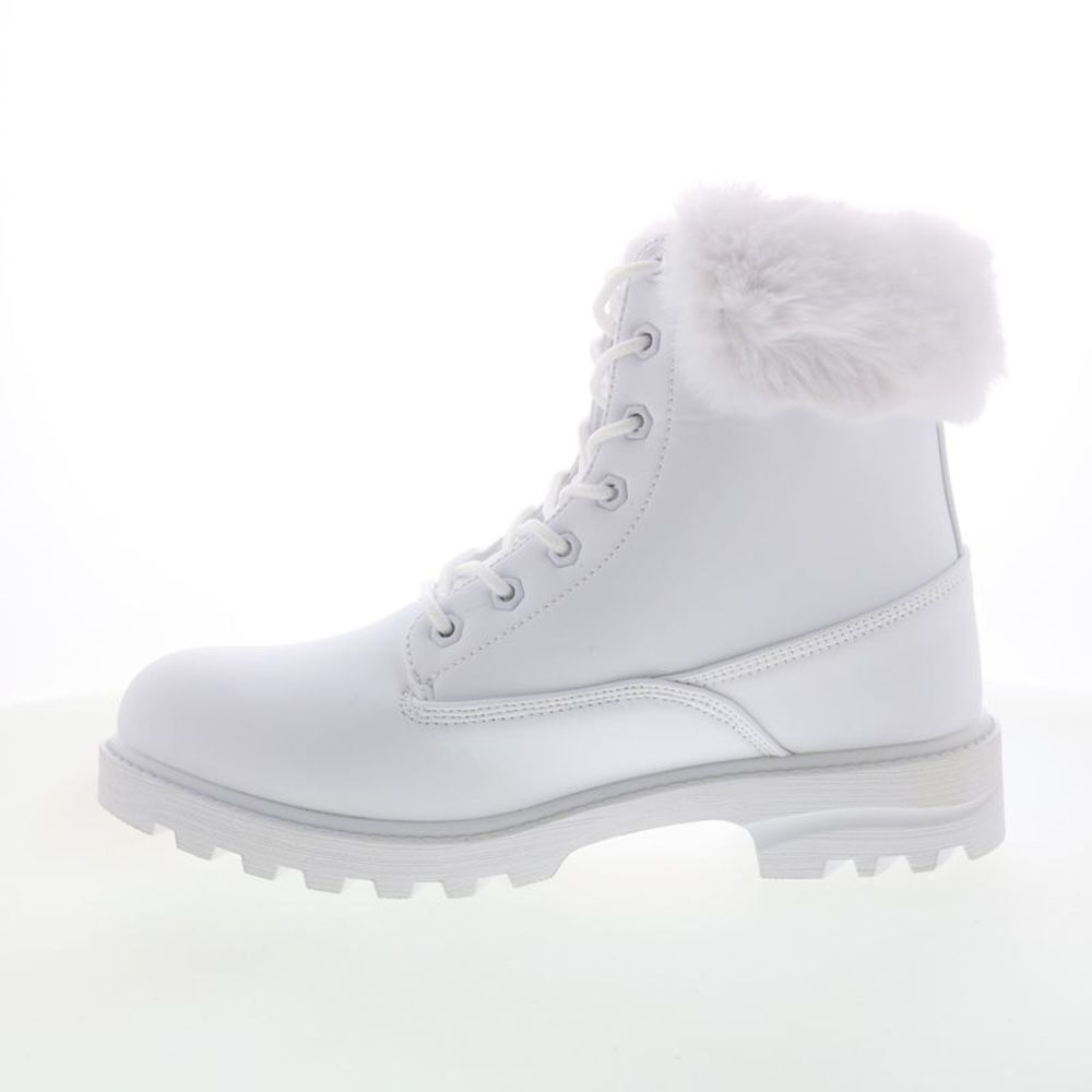 Lugz Womens Empire HI Fur White Boots (NWT) - Picture 5 of 7